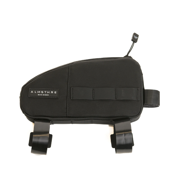 ALMSTHRE Reverse Top Tube Bag 0.55L Midnight Black