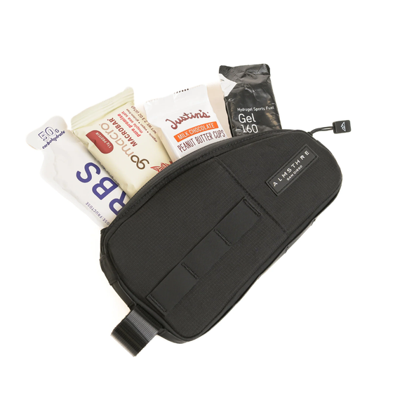 ALMSTHRE Reverse Top Tube Bag 0.55L Midnight Black
