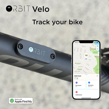 ORBIT VELO Bottle Mount Security Tracker works with APPLE (FIND MY network) - 0