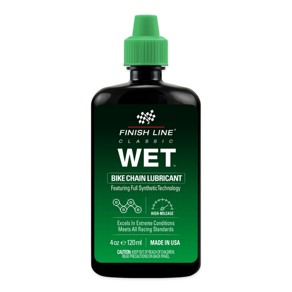 Finish Line Full Synthetic Wet Bike Lubricant 4 oz