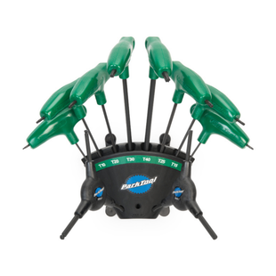 Park Tool PH-T1.2 P-Handle Shaped Torx Wrench Set w/Holder