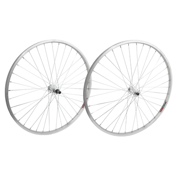 Weinmann 519 27.5-inch 9x100 FRONT 10x135 REAR QR Freewheel 36h Silver Wheelset - The Bikesmiths