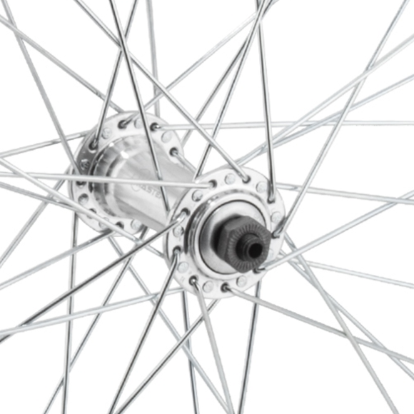 Weinmann 519 27.5-inch 9x100 FRONT 10x135 REAR QR Freewheel 36h Silver Wheelset