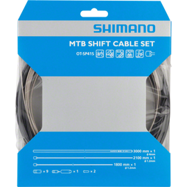 Shimano MTB Stainless Shift Cable Housing Set Black
