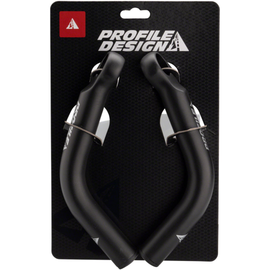 Profile Design Boxer Bar Ends: Black Profile Design