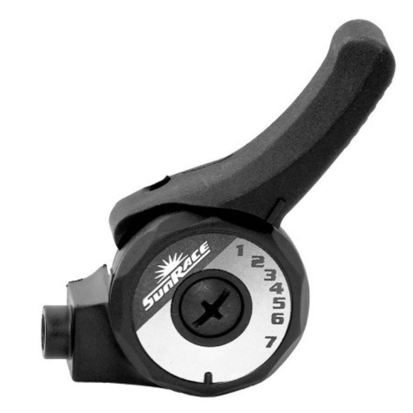 Sunrace SL-M2T 3-speed FRONT Thumb Shift Lever Left Friction Micro Click