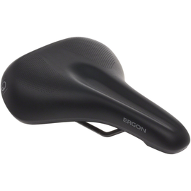 Ergon ST-Gel Women's Touring Saddle W/Indent Black Ergon