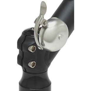 Mirrycle Striker Ahead Cap Bicycle Bell (Silver) Mirrycle