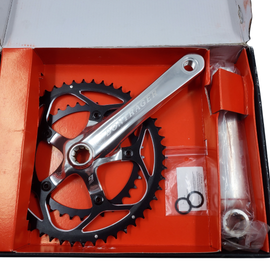 Bontrager Select Compact Road Crankset 50/36t 170mm 2x9-Speed ISIS Drive - 0