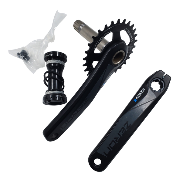 Suntour Zeron 1-X Crankset with BB (BOOST, 175mm, 28t, 802-15011) SunTour
