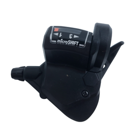 microSHIFT Mezzo Thumb-Tap Shifter Set 3x8 TS38-8 Bulk Packaged - 0