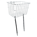 Wald 1352 Front Basket with Adjustable Legs Silver-2