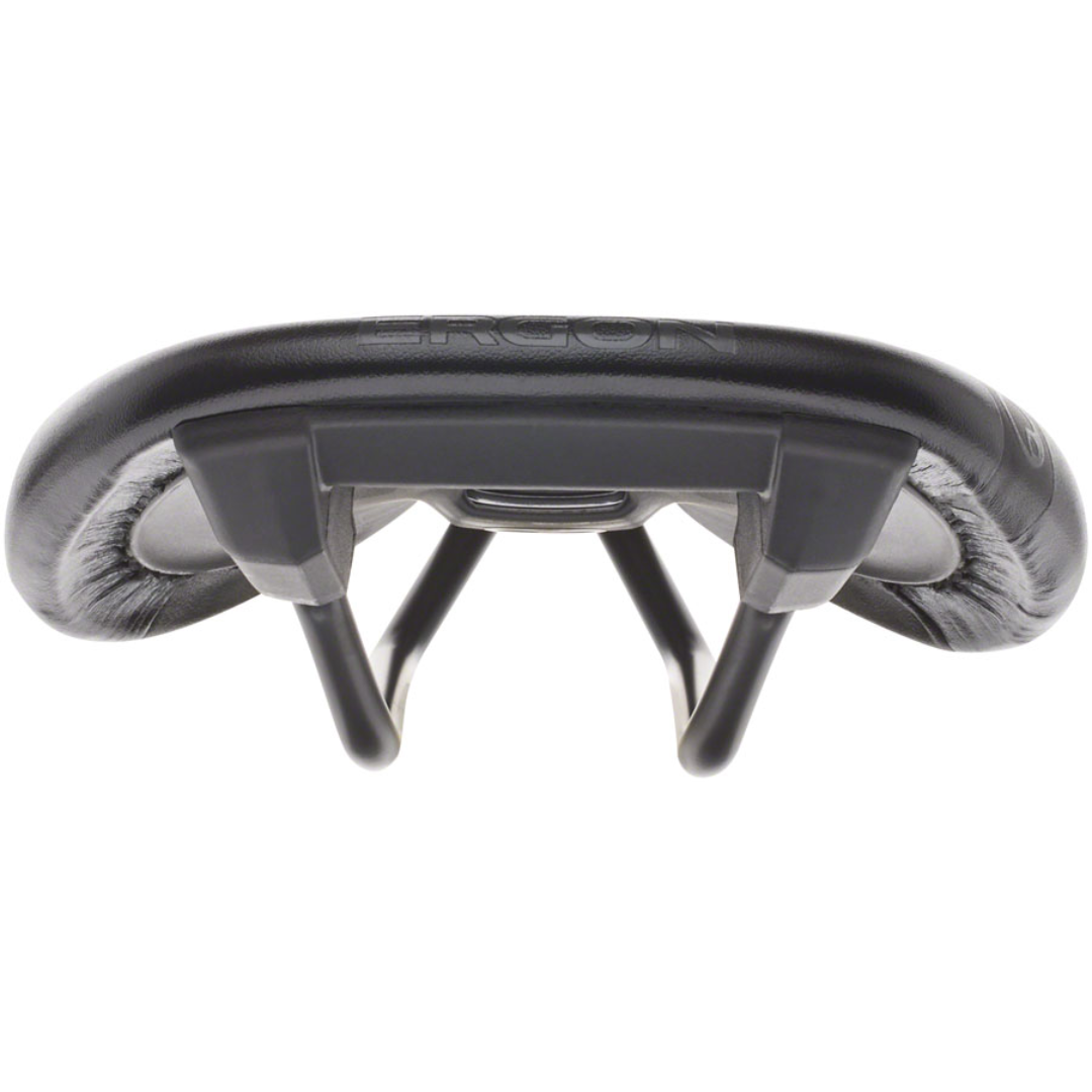 Ergon SM Pro Men's Medium/Large Stealth MTB Saddle Narrow with Indent Black