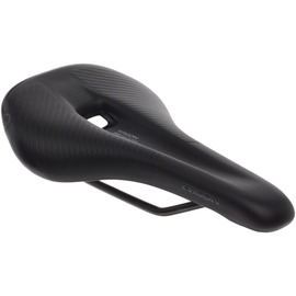 Ergon SM Pro Men's Medium/Large Stealth MTB Saddle Narrow with Indent Black