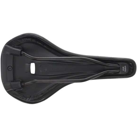 Ergon SM-PRO Men's Stealth MTB Saddle Narrow w/Indent S/M Black