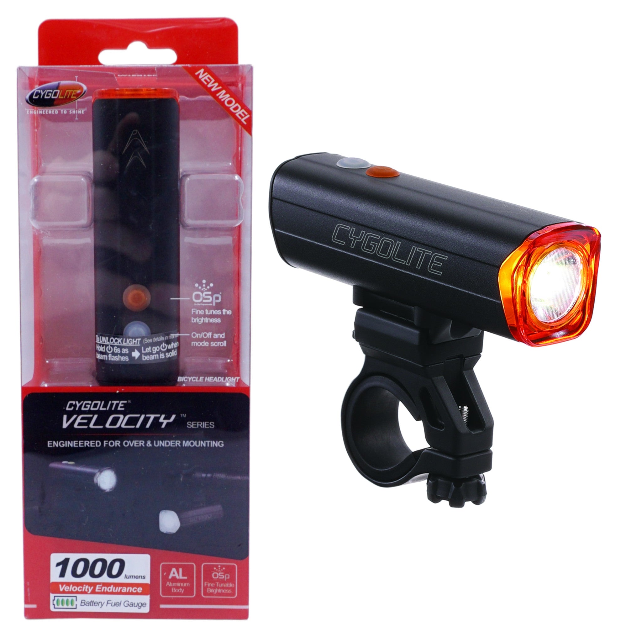 Cygolite Velocity Endurance 1000 Lumens Headlight