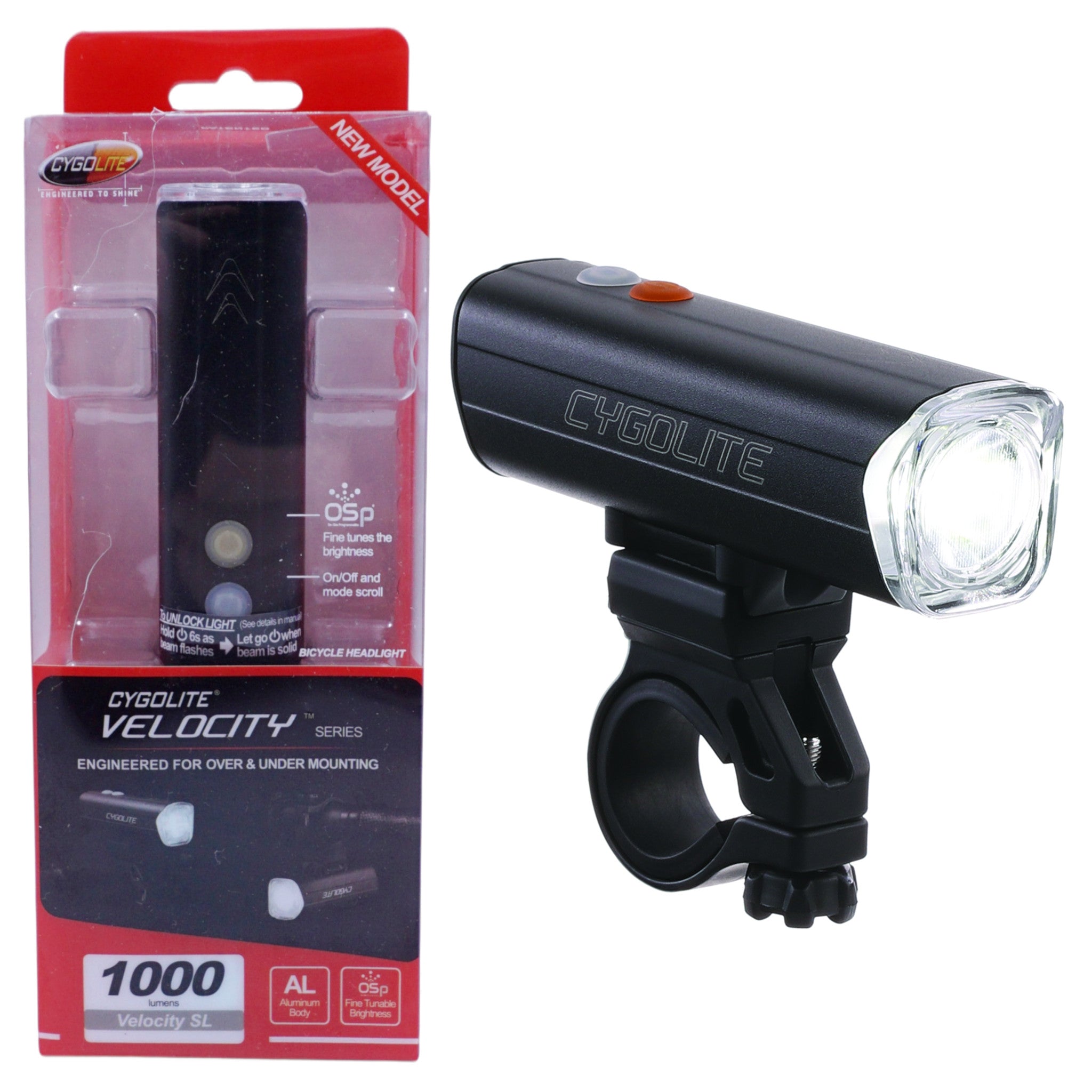 Cygolite Velocity SL 1000 Lumens Headlight