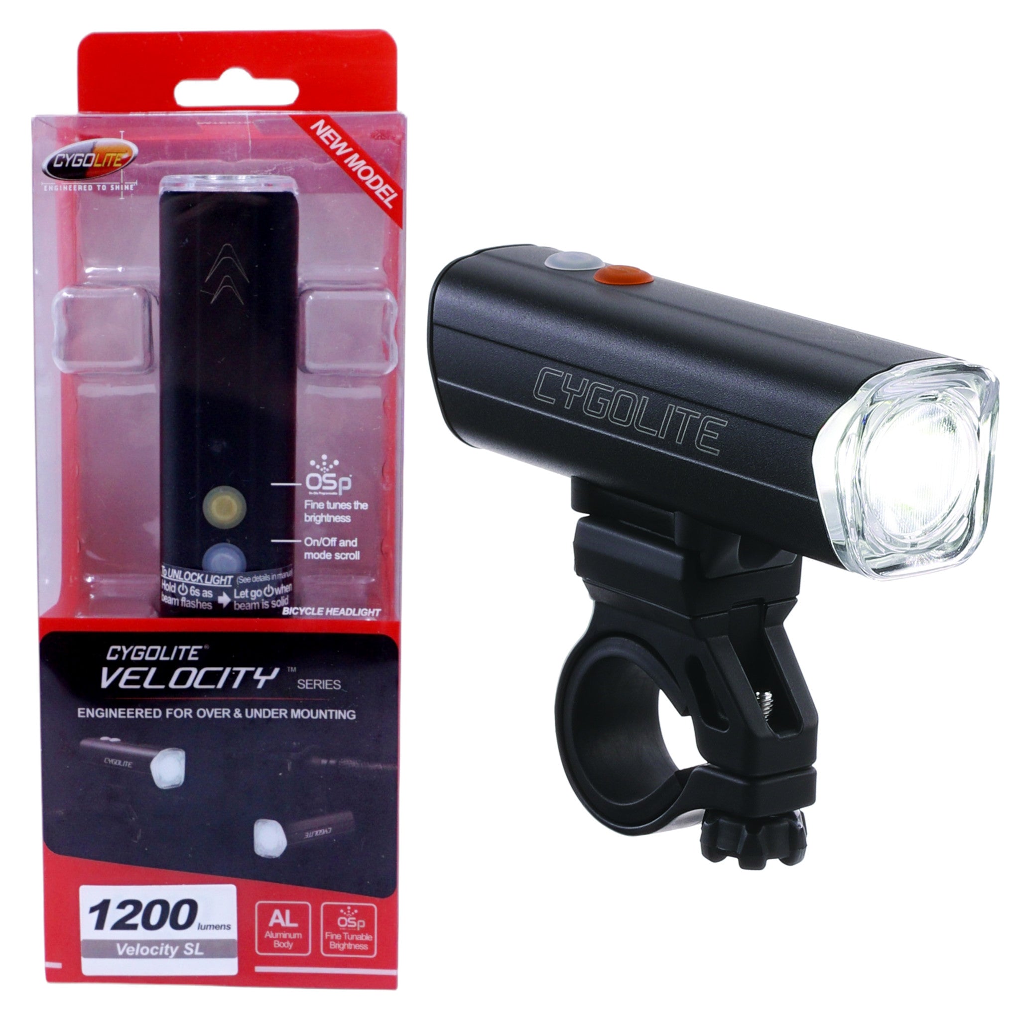 Cygolite Velocity SL 1200 Lumens Headlight