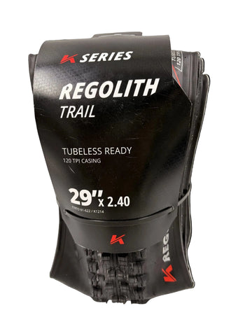 Kenda Regolith Trail 29x2.4 Tubeless Folding Tire Black