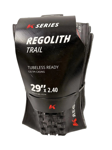 Kenda Regolith Trail 29x2.4 Tubeless Folding Tire Black
