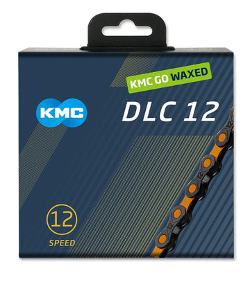 KMC DLC 12-Speed Waxed Chain 126L KMC