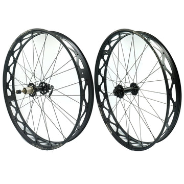 Sun Ringle Mulefut 80SL V2 26-inch 15x150 TA FRONT 10x170 QR REAR Tubeless Fat Bike Wheelset Sun Ringle
