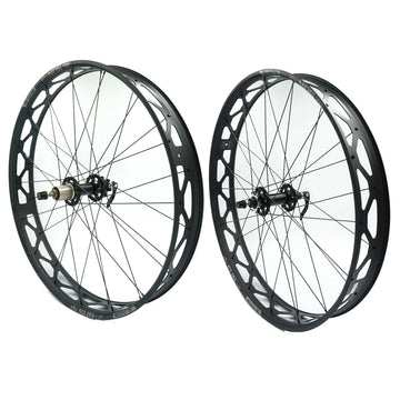 Sun Ringle MuleFut 80SL V2 26-inch 9x135 FRONT 10x170 REAR QR Tubeless Fat Bike Wheelset Sun Ringle
