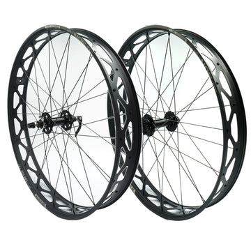 Sun Ringle Mulefut 80SL V2 26-inch 9x135 QR FRONT 12x197 TA REAR Tubeless Fat Bike Wheelset Sun Ringle
