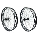 Sun Ringle Mulefut 80SL V2 26-inch 9x135 QR FRONT 12x197 TA REAR Tubeless Fat Bike Wheelset-3
