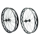 Sun Ringle Mulefut 80SL V2 26-inch 9x135 QR FRONT 12x197 TA REAR Tubeless Fat Bike Wheelset-4