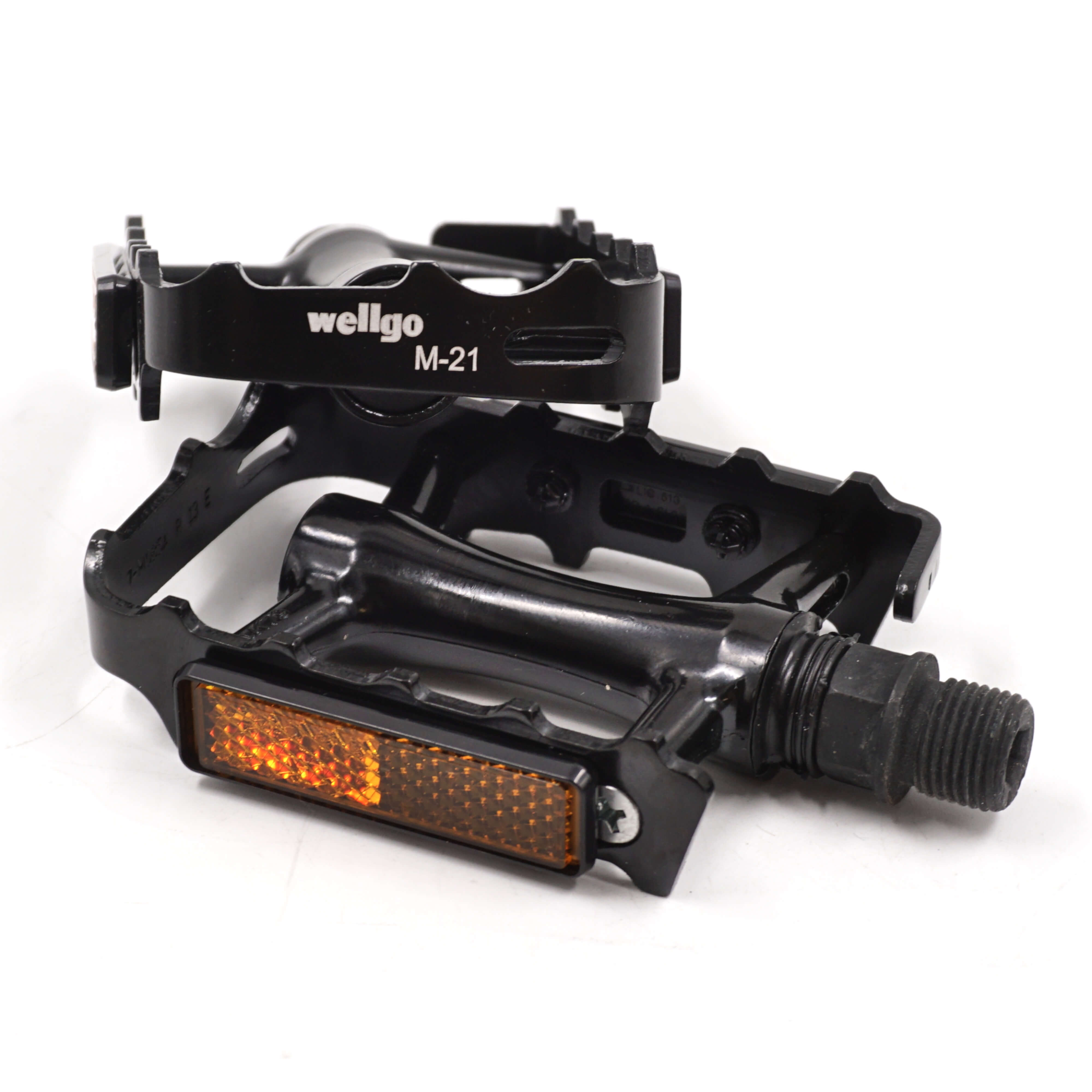 wellgo pedals Wellgo M21 Alloy Cage Pedal, Black