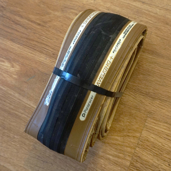 Open Box Panaracer GravelKing SLICK+ PROTITE 700c Tire 700x32 BROWNWALL - The Bikesmiths