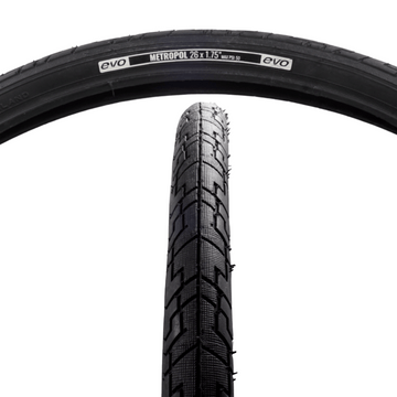 EVO Metropol 26x1.75 Commuter Black Tire EVO