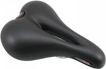 End Zone VL-4110 Vinyl Vacuum-Gel Women's Saddle w/ Hole End Zone