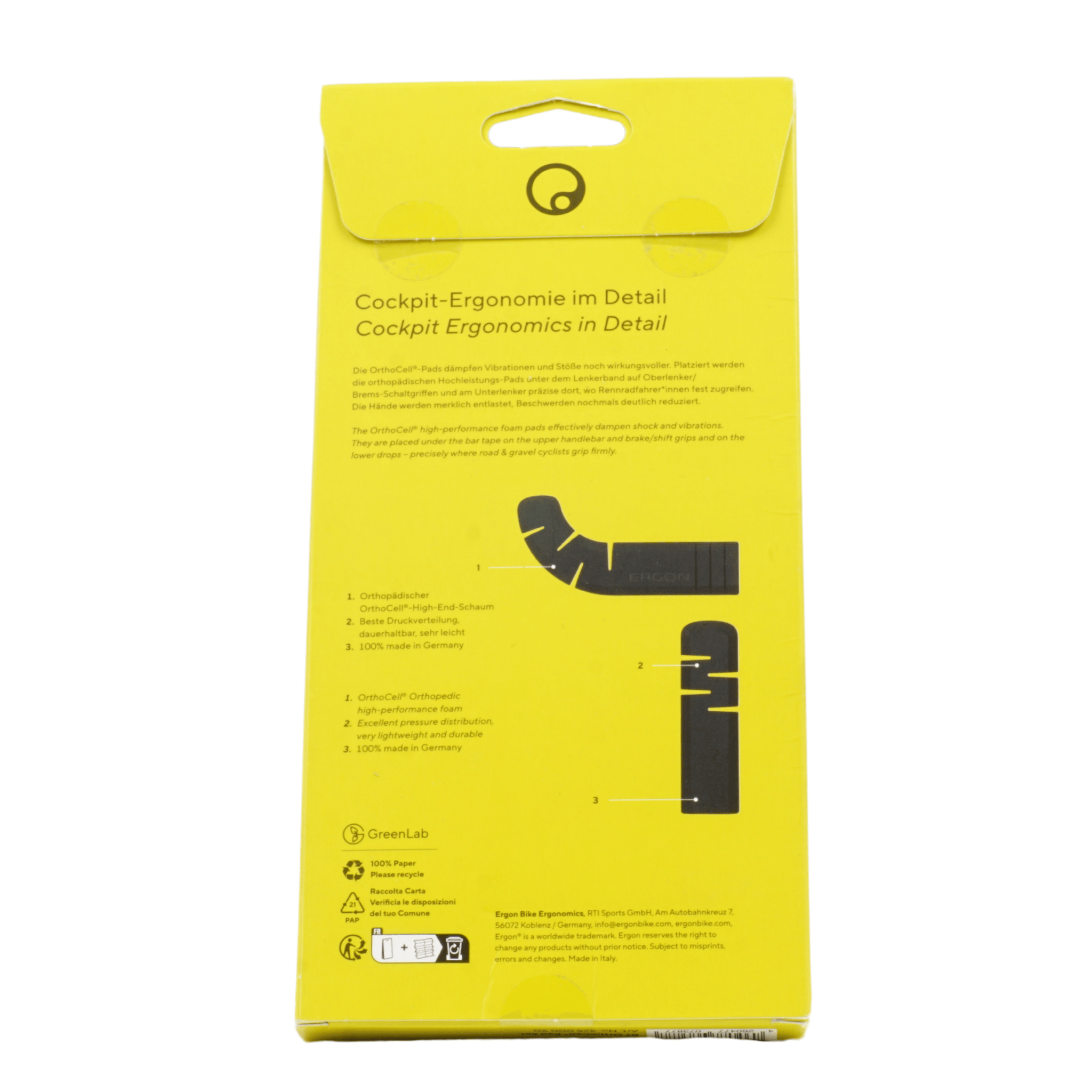 Ergon BT OrthoCell Under Tape Pad Set