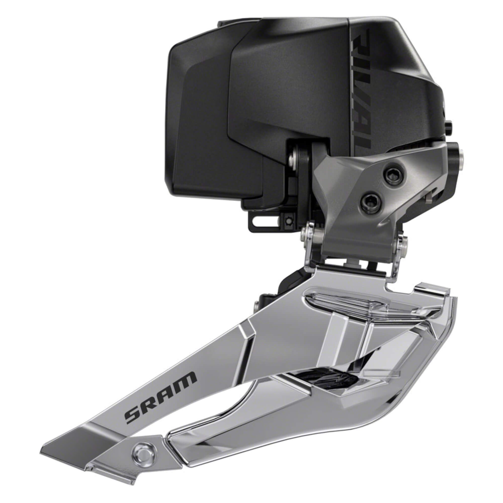 SRAM Rival eTap AXS Wide Front Derailleur - 2x12-Speed, Braze-on, (Bat ...