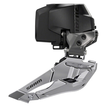 SRAM Rival eTap AXS Wide Front Derailleur - 2x12-Speed, Braze-on, (Battery Not Included), Black, D1 - The Bikesmiths