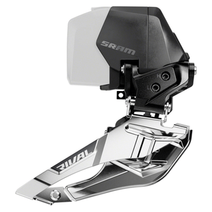 SRAM Rival AXS Front Derailleur - 2x12-Speed Braze-on (Battery Not Included) Black E1
