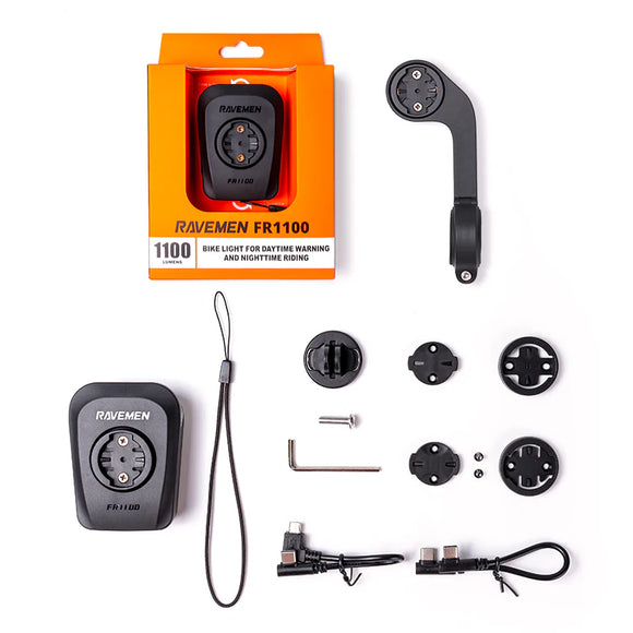 Ravemen FR1100 Front Light and Computer Mount