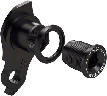Wheels Manufacturing Universal Derailleur Hanger - 404 - SRAM UDH Black Wheels Manufacturing