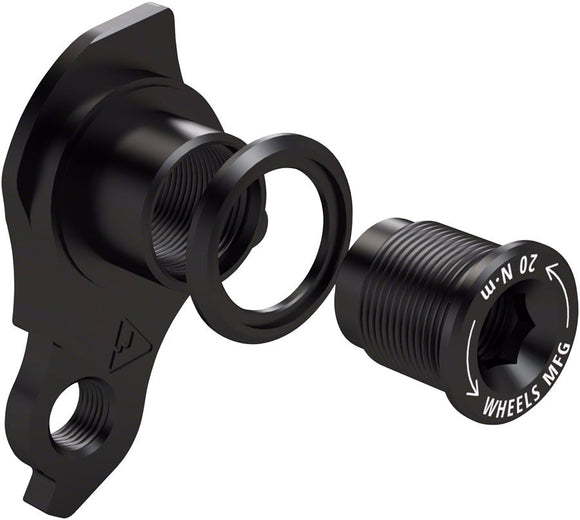 Wheels Manufacturing Universal Derailleur Hanger - 404 - SRAM UDH Black Wheels Manufacturing