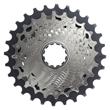 SRAM Force AXS XG-1270 Cassette - 12-Speed, Silver, For XDR Driver Body, D1 SRAM