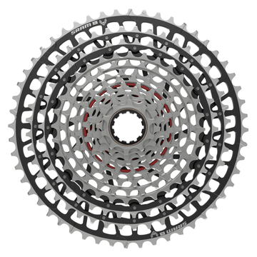 SRAM XX SL Eagle T-Type XS-1299 Cassette - 12-Speed 10-52t For XD Driver Silver/Black - The Bikesmiths