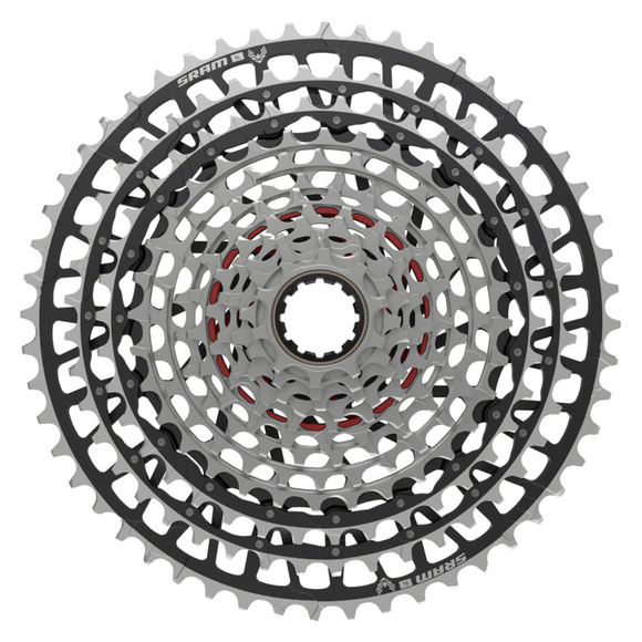 SRAM XX SL Eagle T-Type XS-1299 Cassette - 12-Speed 10-52t For XD Driver Silver/Black