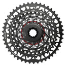SRAM RED XPLR XG-1391 Cassette - 13-Speed, 10-46t, For XDR Driver, Black/Silver, E1-2