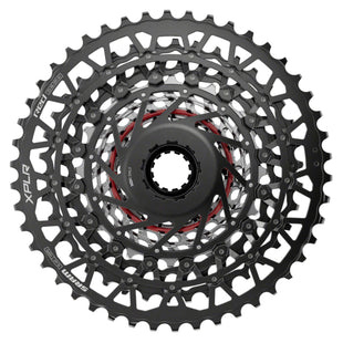 SRAM RED XPLR XG-1391 Cassette - 13-Speed, 10-46t, For XDR Driver, Black/Silver, E1
