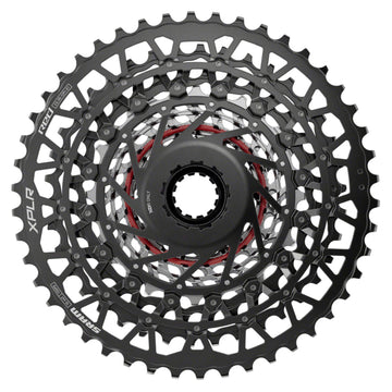 SRAM RED XPLR XG-1391 Cassette - 13-Speed, 10-46t, For XDR Driver, Black/Silver, E1 SRAM