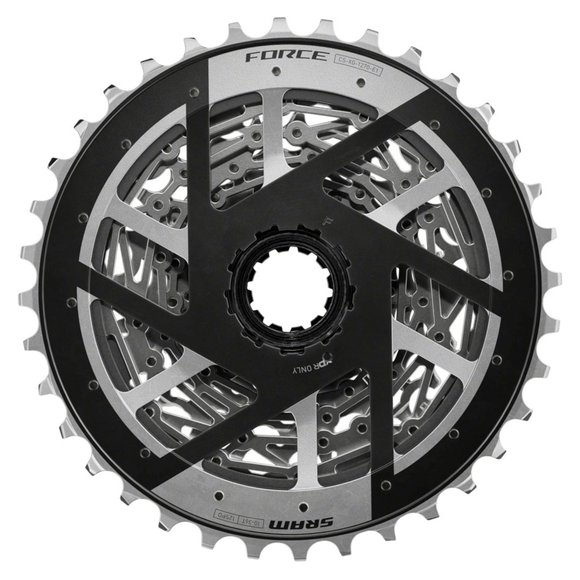 SRAM Force XG-1270 Cassette - 12-Speed Silver For XDR Driver Body E1