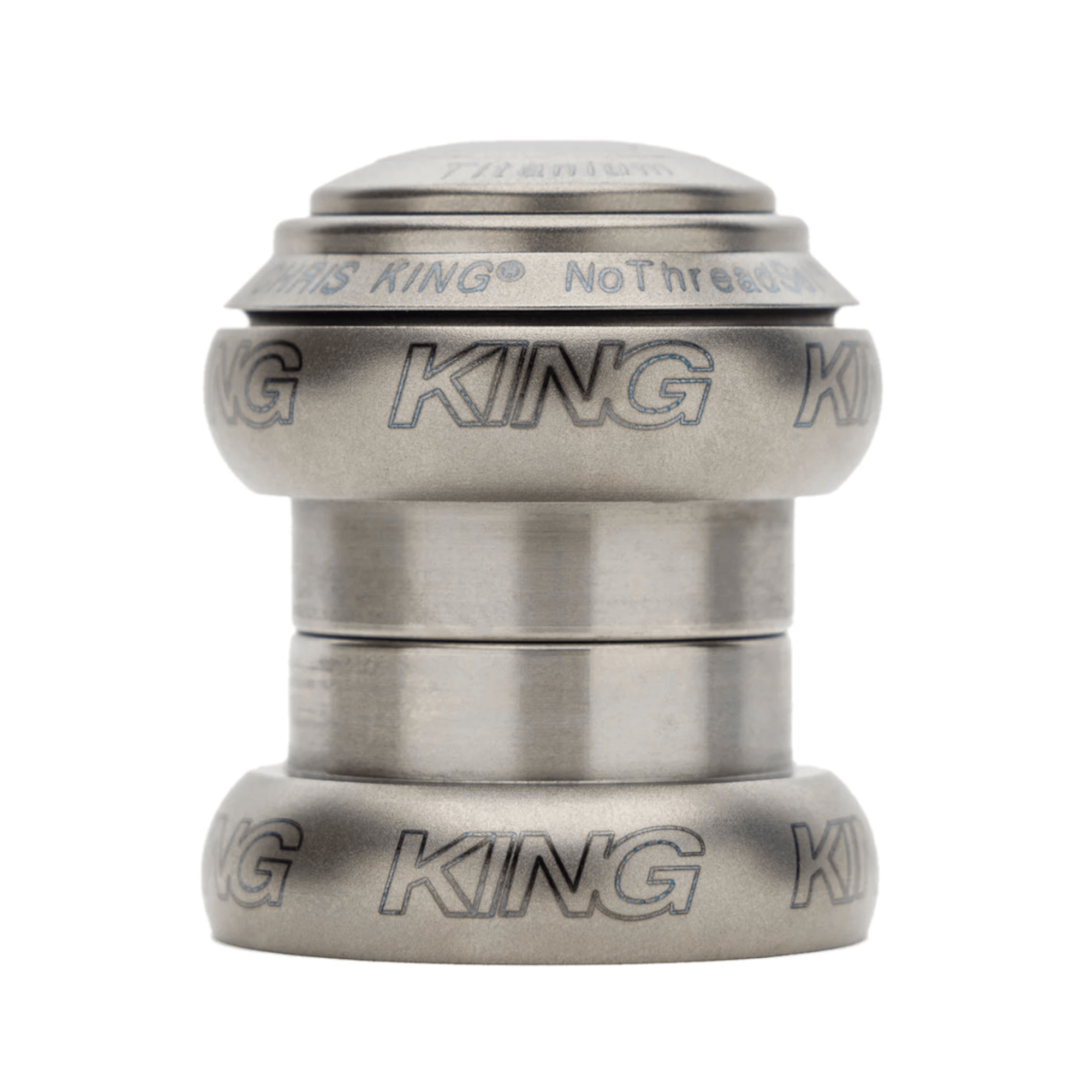 Chris King NoThreadSet Titanium Headset - 1-1/8 EC34 Upper / EC34 Lower Titanium