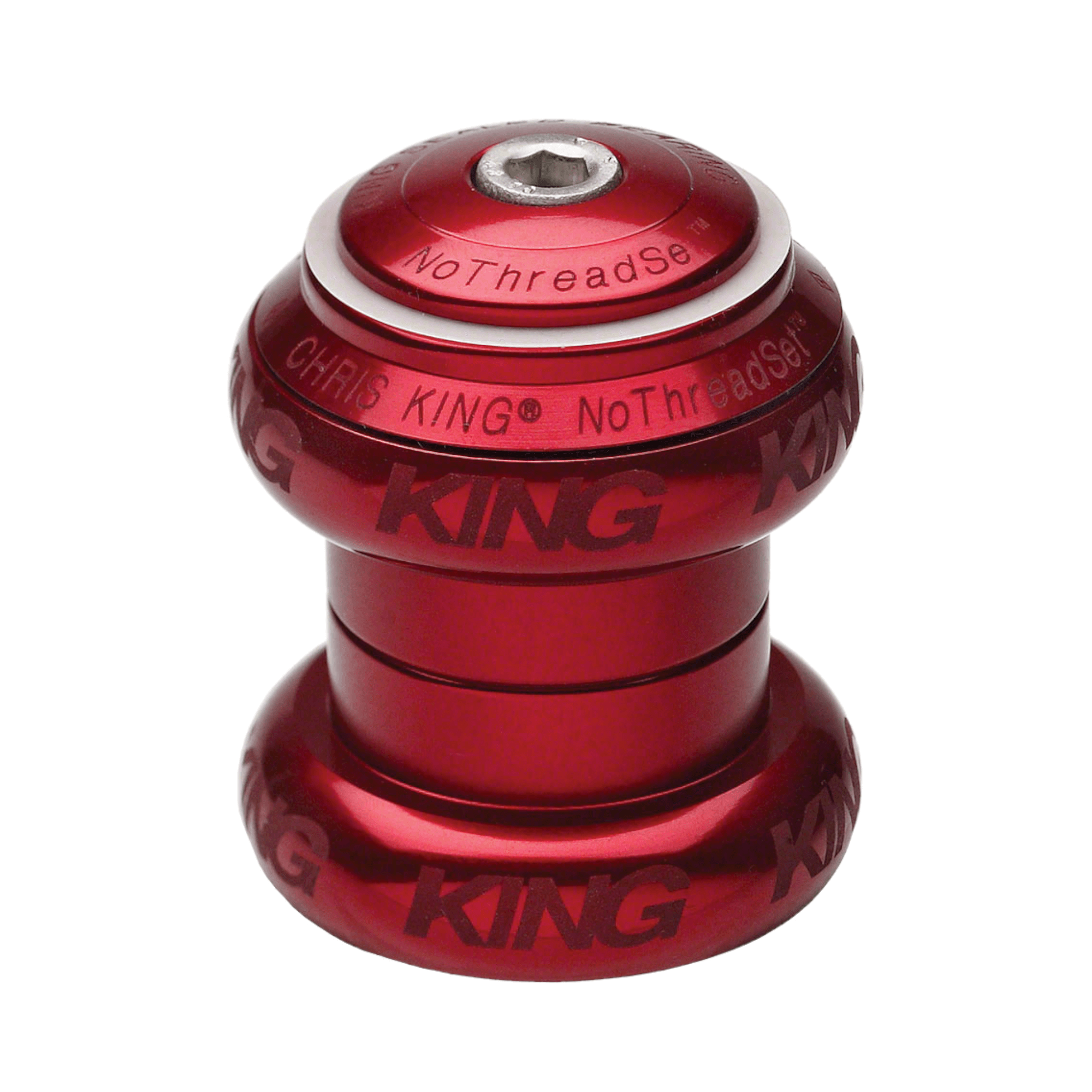 Buy red Chris King NoThreadSet Headset - 1&quot; Sotto Voce